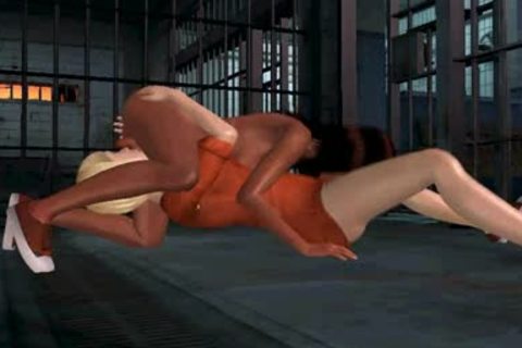 3D ebony shelady gets fucked