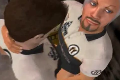 3D hunk getting plowed anally