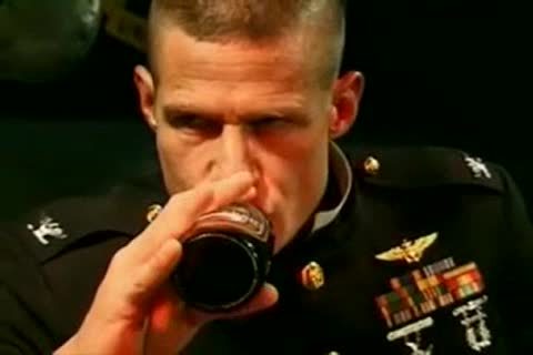delicious Military man fucking Bartender