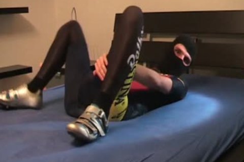 Riding A fake penis After Riding A Bike