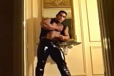 sexy MUSCLE LEATHER PANTS