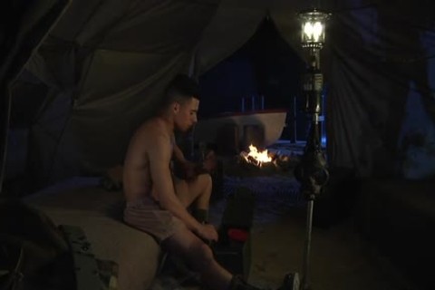 Warming Up His chocolate hole