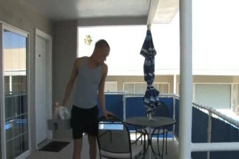 Hotel Guest bonks His Maid twink By Pool