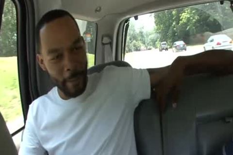 Jansen Shaw Takes Two monstrous darksome knobs!