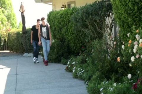 Next Door teen Peeping teens Invited IN