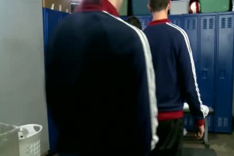 penis Virgins Locker Room bunch engulfing