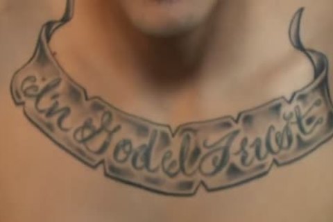 Tattoo Latin Criminal Masturbates Into Your face hole