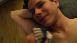 amateur lad is ready to do anything for cash