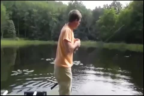 Redneck Shoves Bottles Up His anal