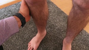 specie-hungry teen enjoying painfully butthole nailing in POV