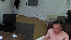 Hunk gets screwed in the butt and cums like a weirdo