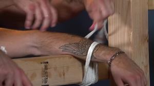 Blowjob with Blake Ryder in tandem with Brendan Patrick