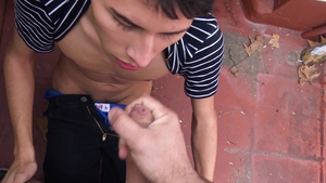 LatinLeche: Wet college student crying video