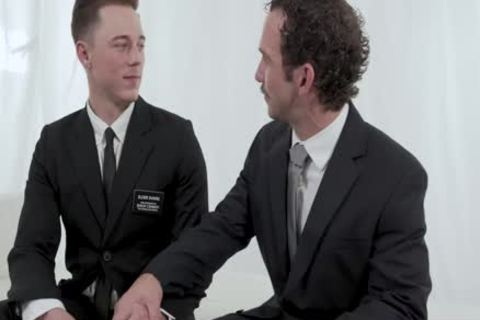 Fit legal age teenagers drilling In Church