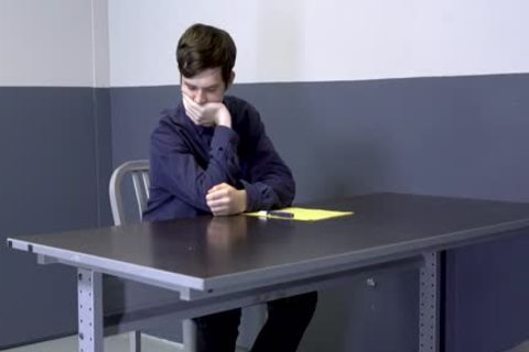 Hung Mall Cop nails A sexy lad