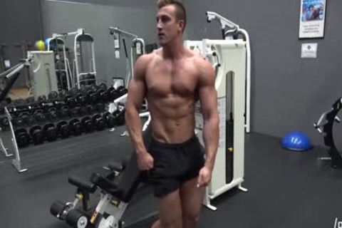 All gorgeous College legal age teenager Strokes His big Muscle big knob & Cums