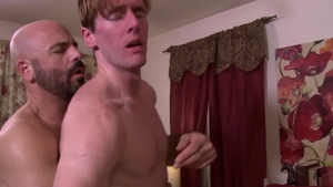 IconMale: Hairy mature Adam Russo pounded by huge penis daddy