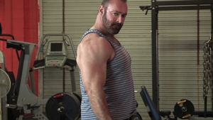 Dylan Lucas - Hairy Brad Kalvo throat fuck