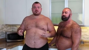 BearBack.com - Hairy Brad Kalvo throat fuck rimming