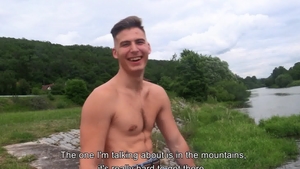 Czech Hunter - Reality Czech guy blowjob cum in park