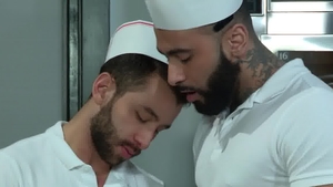 Raging Stallion: Inked Rikk York gets swallow