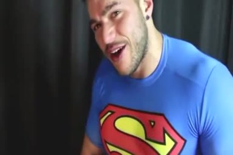 Superman large wang sperm