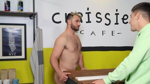 DrillMyHole - Shaved Michael Boston & Adrian Hart handjob