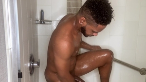 Solo Jayden Jaxx demonstrates nice big dick