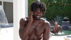 FalconStudios: Ebony Devin Trez bareback masturbation outdoors