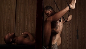 MEN - Spanking in the company of pierced american Trent King