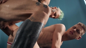 MEN.com: Athletic american twink boy has a passion for bondage