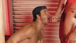 DrillMyHole.com: Gloryhole together with tattooed latin hooker