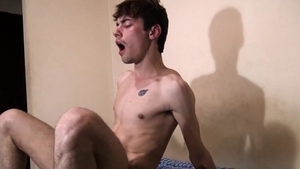 LatinLeche.com: Uncut cock Esteban stroking