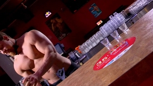 Maskurbate: Brad got nailed in bar