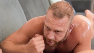 SeanCody: Piercing and muscled gay bareback doggy sex indoor