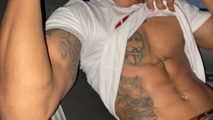 East Boys - Lucian Reed and muscled Reed bends over sex scene