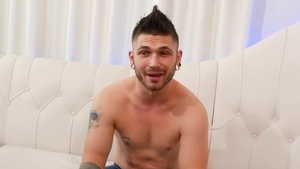 ChaosMen: Tattooed Tyler Castle brunette got nailed scene
