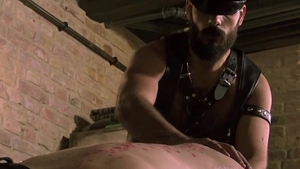 homo World Berlin Leather - Leather large Wolf Vs Axl dark Part 1