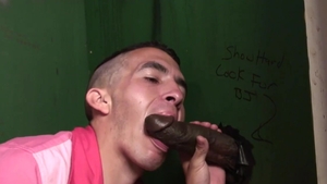 GloryholeAndHandjobs - Black cock Tj Gold pumping