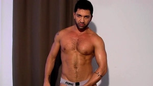 FetishMen: Tight jock Dominic Pacifico sucks uncut dick