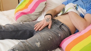 BoyFun - Solo Jack Killian european in denim jeans cumshot