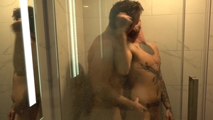JockPussy: Hairy Gabriel showing big dick