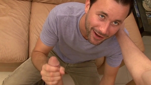 My Brother's Hot Friend - David Scott throat fucking