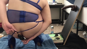 unfathomable Throating Bbc vibrator previous to Wrecking butthole