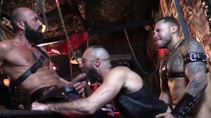 Fit delicious Fuckers In A Fetish Bar! ?