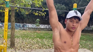 EastBoys - Muscled young twink finds irresistible nailed rough