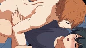 Juice Anime - Hentai hard nailining in tandem with evil femboy