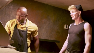 My Younger Lover: Cum on ass for the younger guy