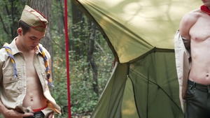 scoutboys: Outdoor Rimming With Twinks