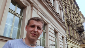 Czech Hunter: Shaved Slab Swallows Sausage